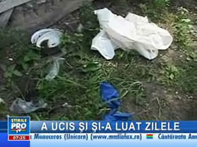 S-a îmbătat criţă, şi-a ucis soţia, apoi s-a spânzurat!