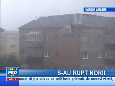 Alba Iulia măturată de o vijelie venită din senin