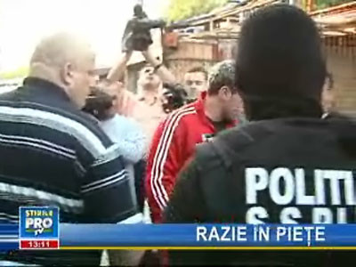 Razie la marginea Bucureştiului, ghinion pentru comercianţii chinezi