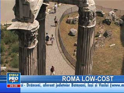 Ponturi pentru o vacanţă ieftină la Roma