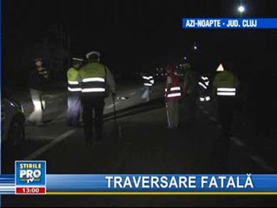 Cluj: două tinere, spulberate pe marginea drumului, de un şofer beat