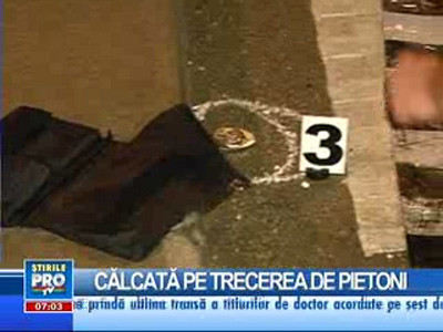 Adolescentă omorâtă pe o trecere de pietoni de pe DN 1