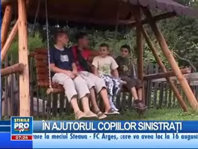 600 de copii din zonele afectate de inundaţii, în vacanţă la Bran-Moeciu