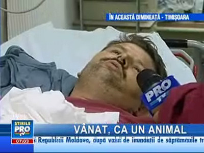 Împuşcat de braconieri! "M-au confundat cu un mistreţ!"