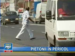 Capitala are 17 "puncte negre" privind accidentele provocate de pietoni. Iata care sunt acestea