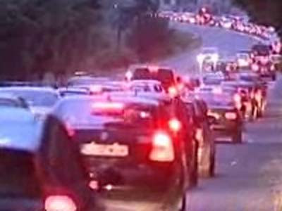 Trafic de coşmar pentru turiştii care s-au întors de pe litoral