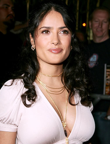 Salma Hayek se marita sambata la Venetia! Au dat-o de gol prietenii