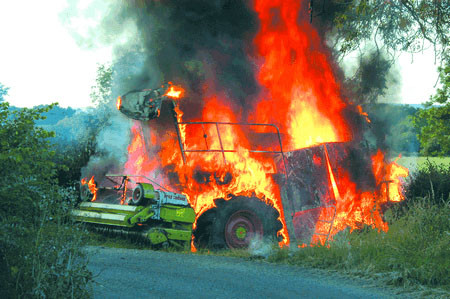 Incendiile fac ravagii din cauza caniculei