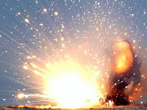 Explozie de proportii la un depozit de munitii din estul Ucrainei