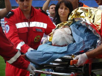 Microbuz romanesc, implicat intr-un accident in Ungaria