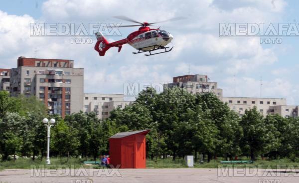 Spitalul de Boli Cardiovasculare din Targu Mures are un nou elicopter