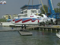 Au inceput pregatirile pentru cursa de Formula 1 pe apa