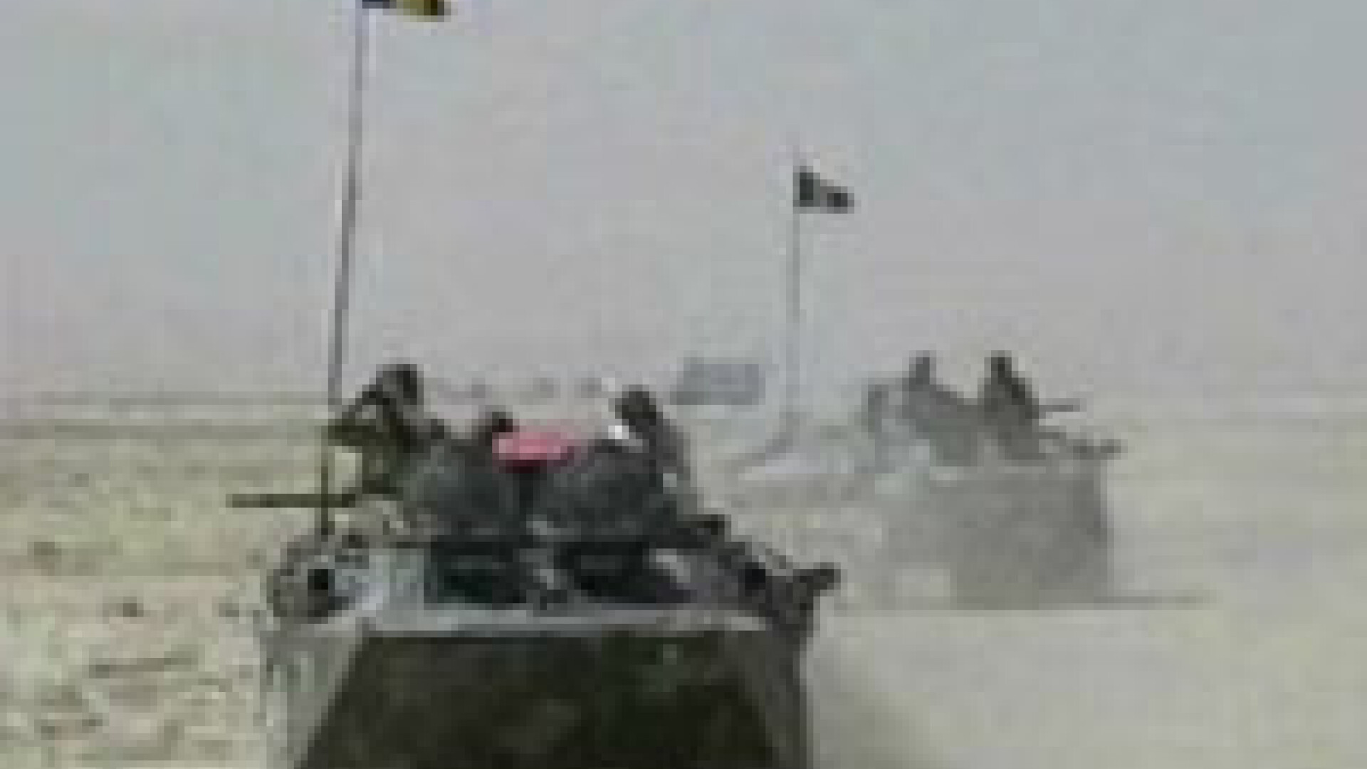 Militarii romanii, pe blindatele mortii in Afganistan
