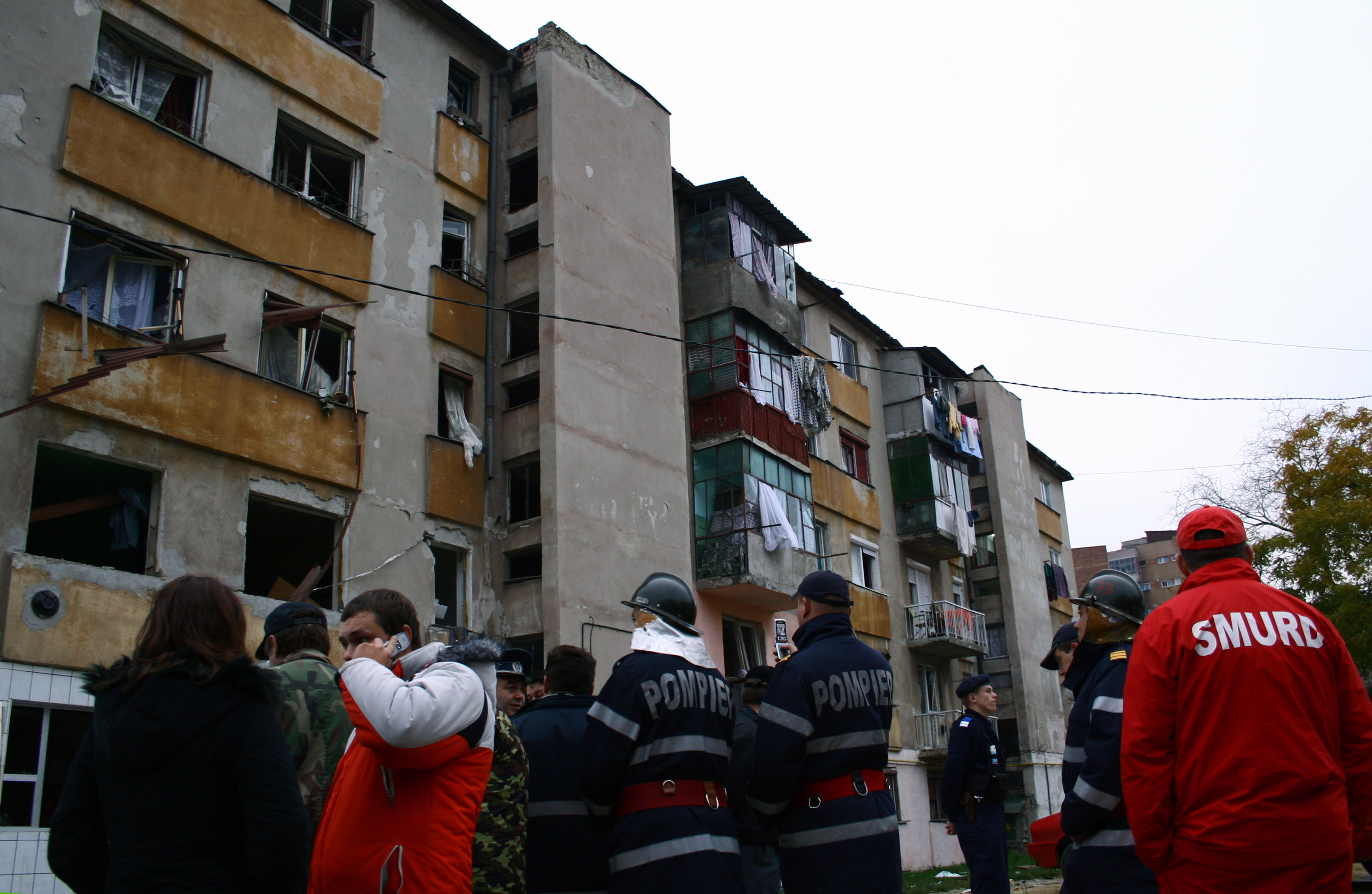 Cluj: un batran de 78 de ani a supravietuit unei explozii violente