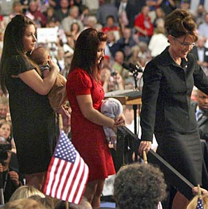 Campania lui McCain zdruncinata de sarcina unei adolescente!