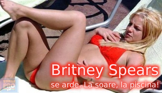 Britney Spears la mare, la soare
