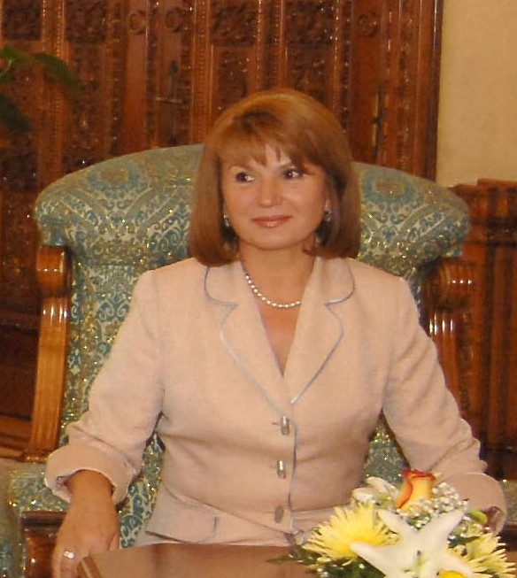 Prima Doamna Maria Basescu, vedeta delegatiei Romaniei in Italia