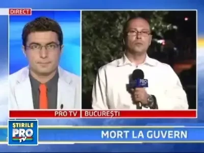 Un barbat din aparatul Guvernului a murit luni seara in Palatul Victoria