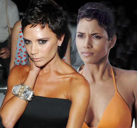Victoria Beckham s-a tuns ca un baietoi!