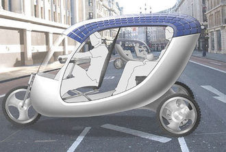 Primul taxi solar a ajuns la New York