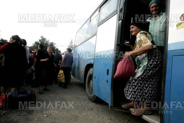 Arad: oameni furiosi dupa ce autocarul in care se aflau s-a defectat