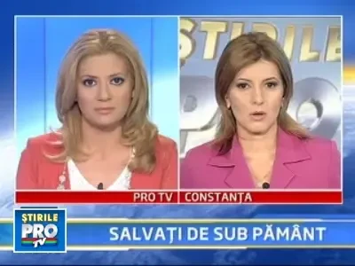 Muncitori salvati la Buzau, dupa ce au fost acoperiti de un mal de pamant