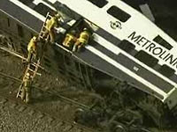 Accident feroviar in Los Angeles: 18 morti si peste 130 raniti