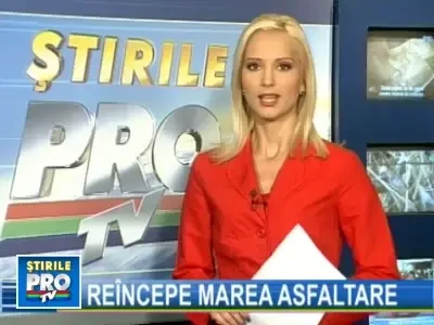 Strazile din Iasi, adevarate santiere. A reinceput asfaltarea