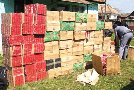 Traficanti de tigari sunt din ce in ce mai inventivi