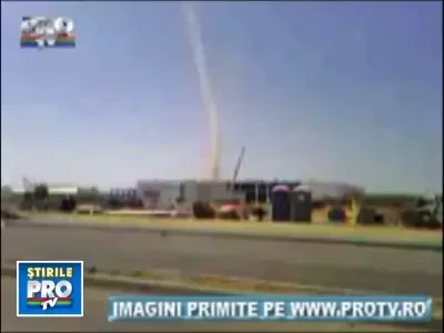 Fenomen inexplicabil. Tornada in Bucuresti?