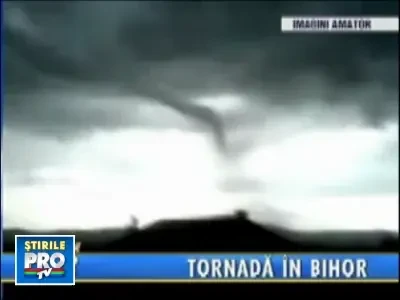 O tornada a facut prapad in judetul Bihor!