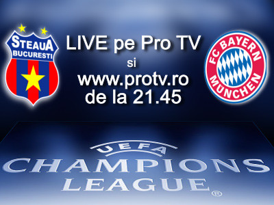 Steaua joaca ofensiv: vezi echipa Stelei cu Bayern