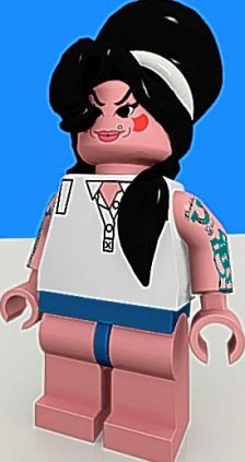 Amy Winehouse arata bine doar ca jucarie Lego