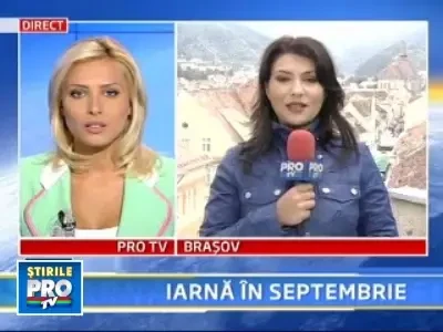 Frigul a pus stapanire pe statiunile montane