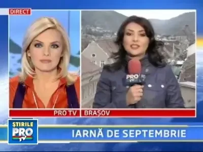 Gerul a pus stapanire pe statiunile montane