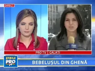 Bebelus aruncat la gunoi, gasit de o pensionara din Braila!
