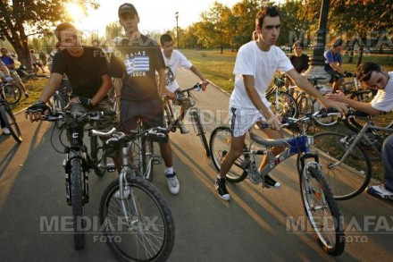 Mars al biciclistilor de Ziua Europeana fara Masini, la Cluj