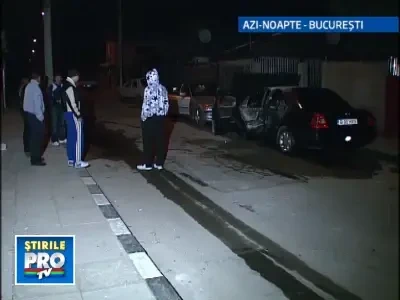 Atac in stil mafiot in Bucuresti! Doua masini au fost incendiate