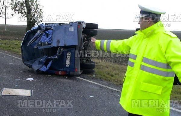 Sibiu: o persoana a murit intr-un accident pe DN1
