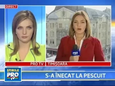 Timisoreanul s-a inecat in timp ce era la pescuit