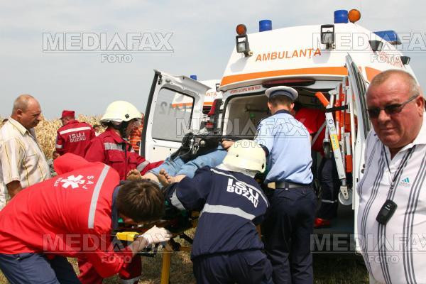Sibiu: cinci raniti intr-un accident produs pe DN1, in localitatea Vestem