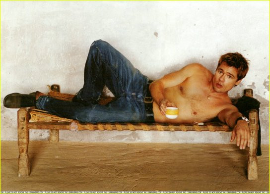 Brad Pitt, cel mai sexy tatic