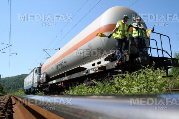 Pericol de incendiu in gara Buzau