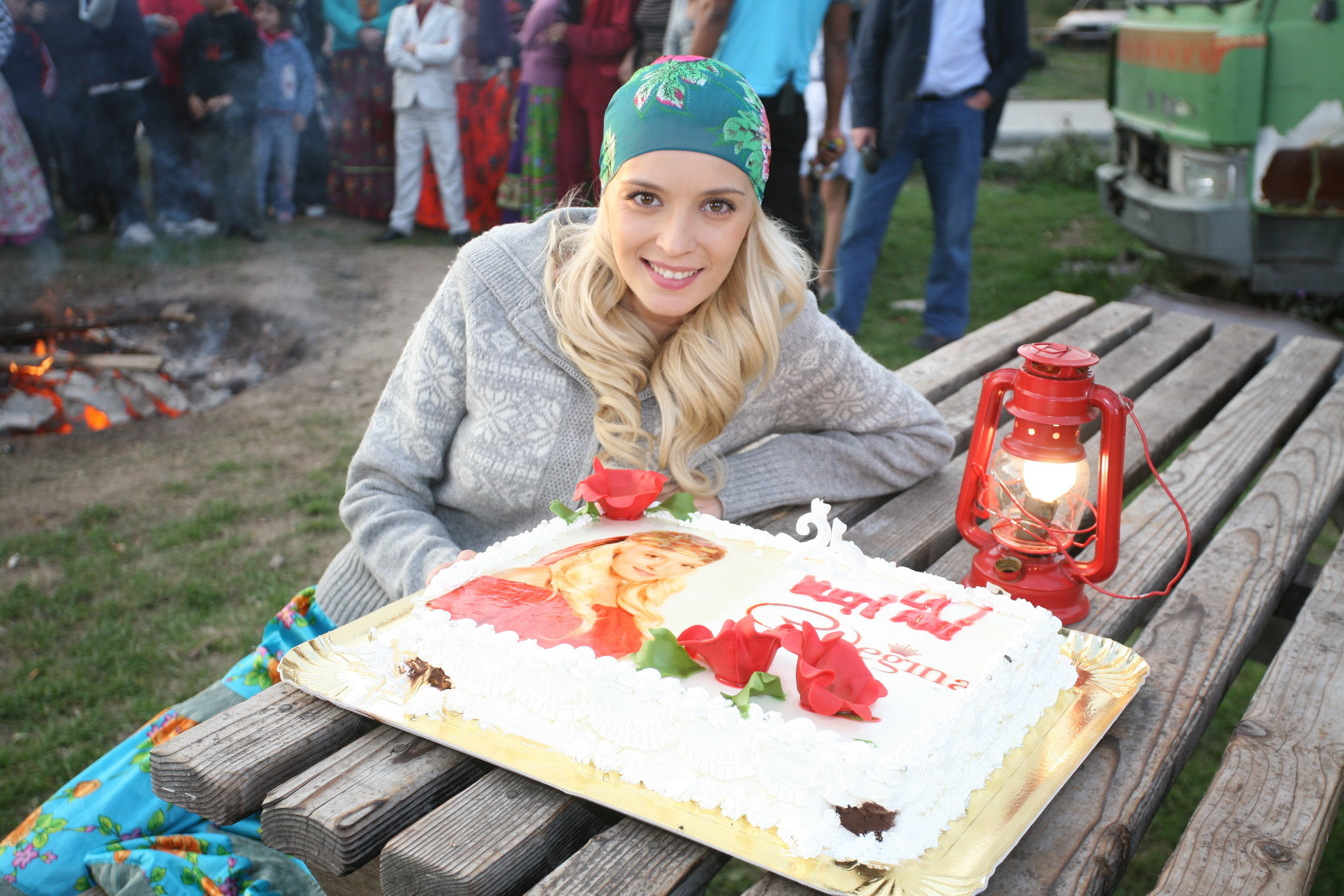 Diana Dumitrescu a facut petrecere in pijamale, de ziua ei