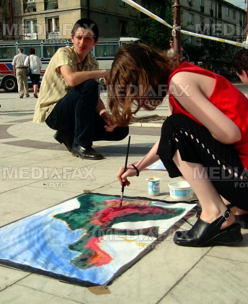 Spectacol pe strada, in centrul Buzaului!