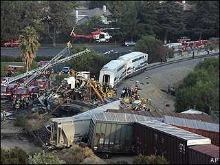SMS-urile, de vina pentru tragedia feroviara din Los Angeles