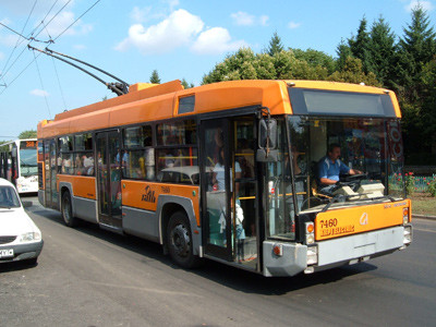 In week-end, troleibuzul 66 nu circula