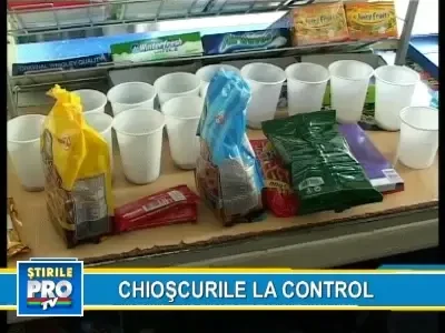 Inspectorii DPS ploiesteni vaneaza chioscurile care vand dulciuri in scoli