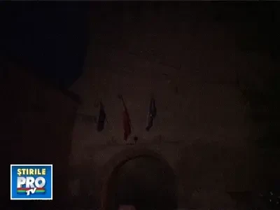 Cetatea Medievala din Targu Mures, iluminata in roz!
