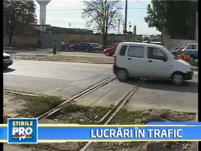 Aradul, in pericol de a fi blocat de lucrarile la linia de tramvai